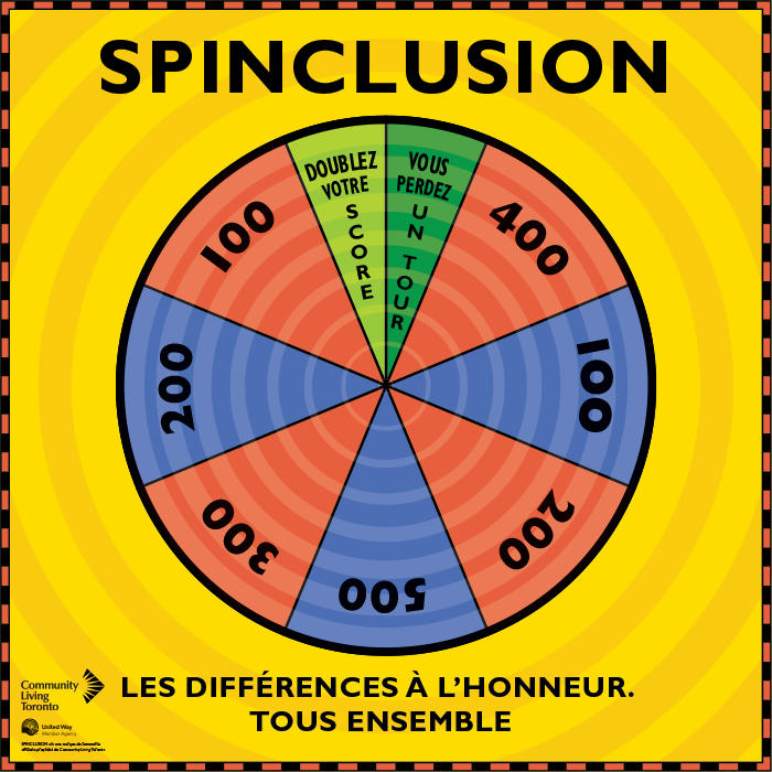 Spinclusion spinner